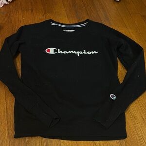 Champion Classic Black Pullover